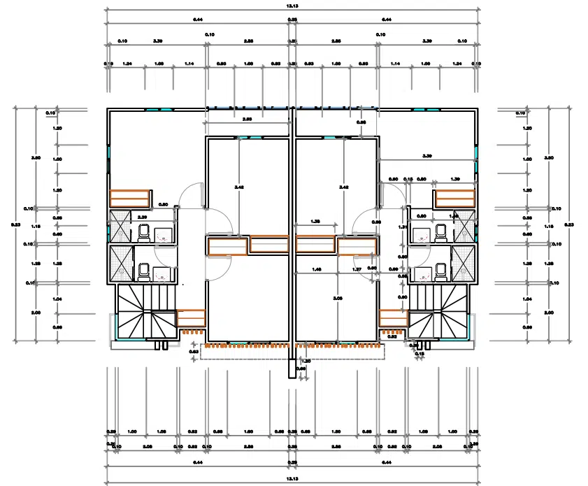Second Level Dimensioned
