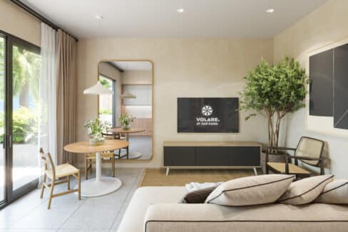 Volare at Cap Cana—Type B Living Room