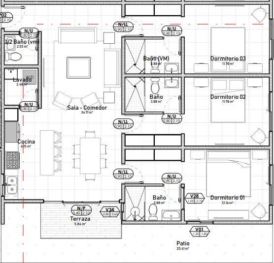 P5-104 Apartment
