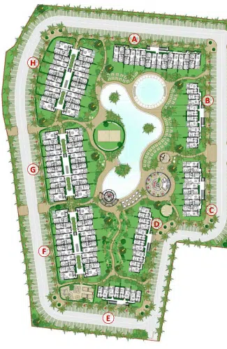 Secret Garden Apartments Masterplan
