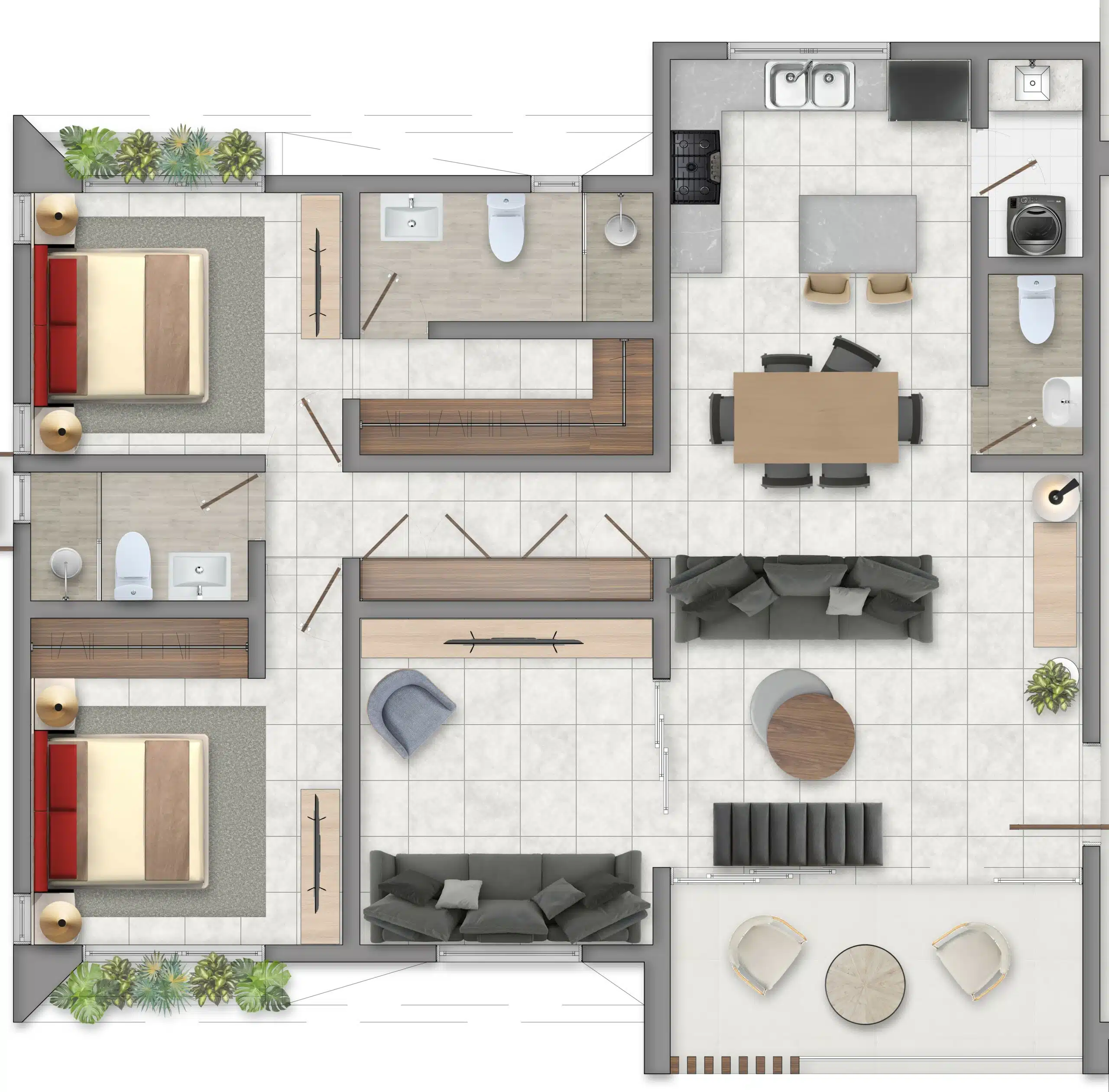 Apartamento Tipo C 