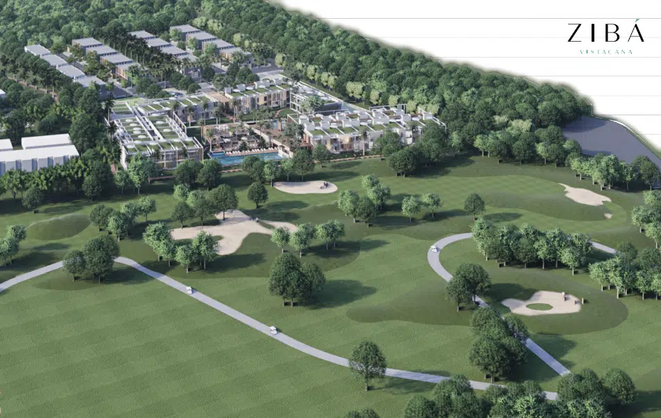 Aerial view from Golf Course