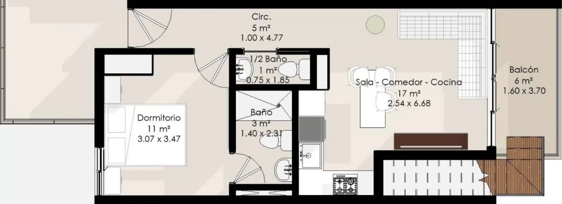 J2-07 Penthouse - Entry level