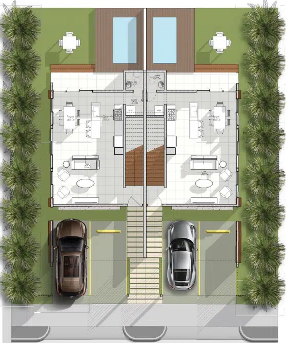 F-22 Townhouse - Primer nivel