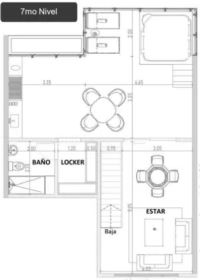 Type B Penthouse Top Level