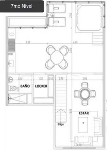 Type C Penthouse Top Level