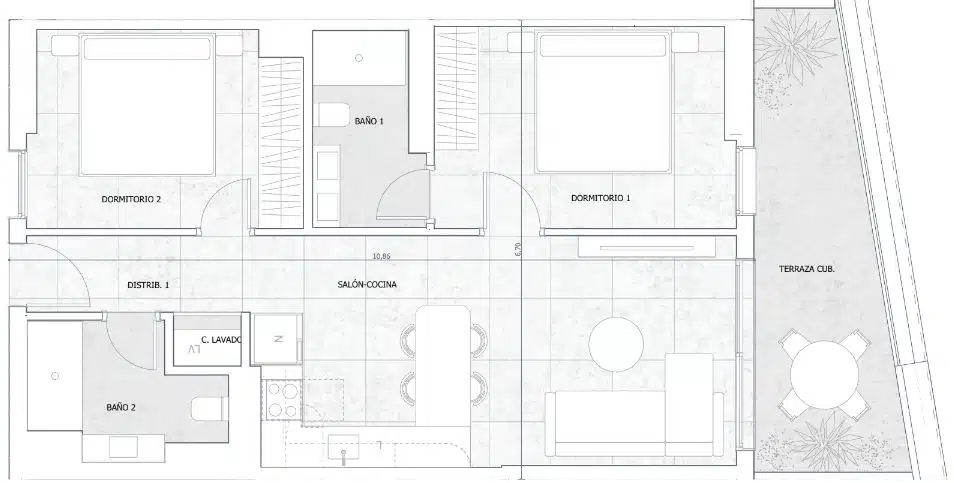 Plano de planta