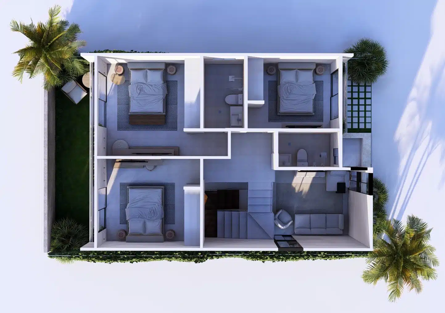 Type A Villa. 2nd Level