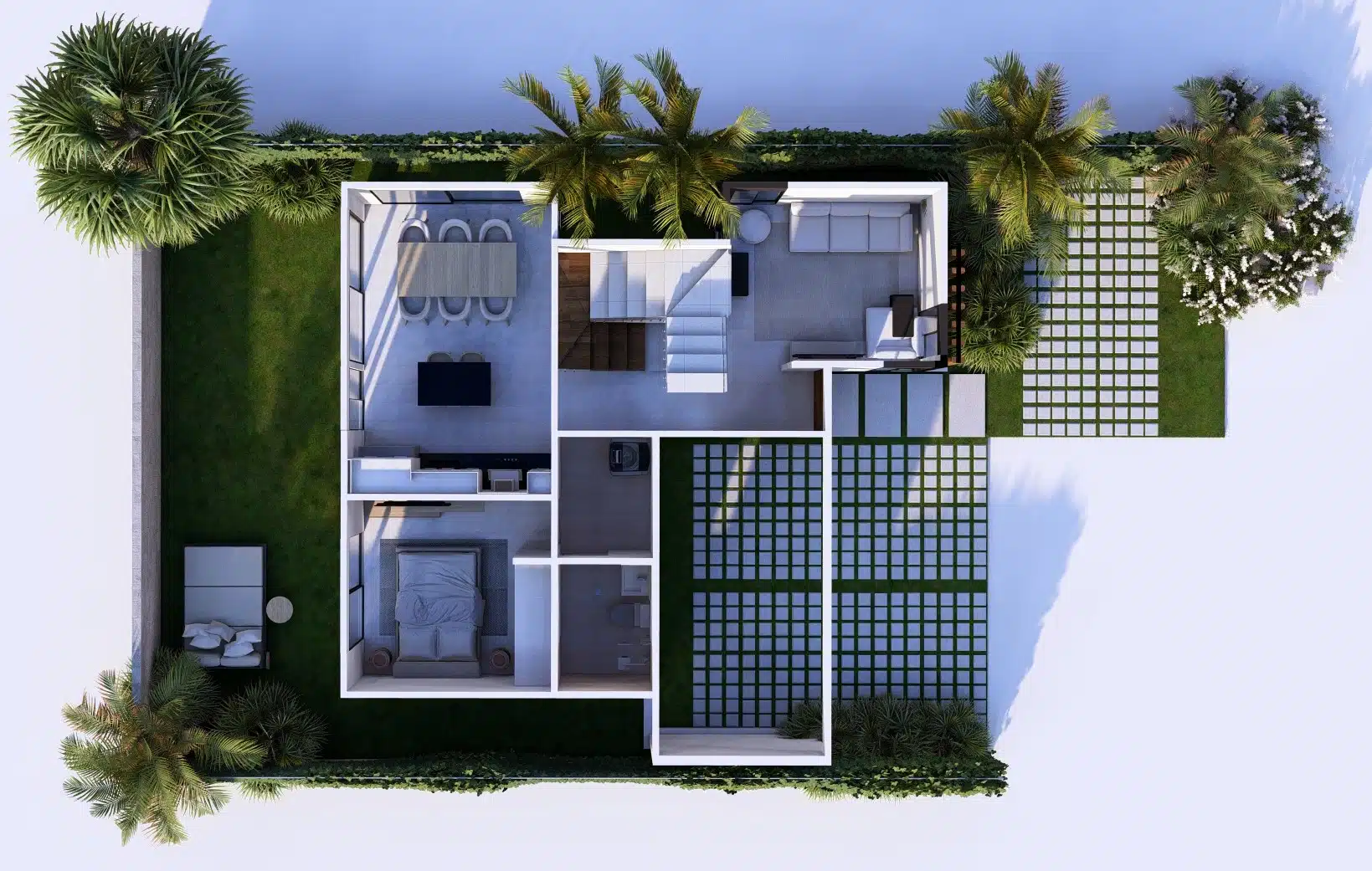 Type B Villa. 1st Level