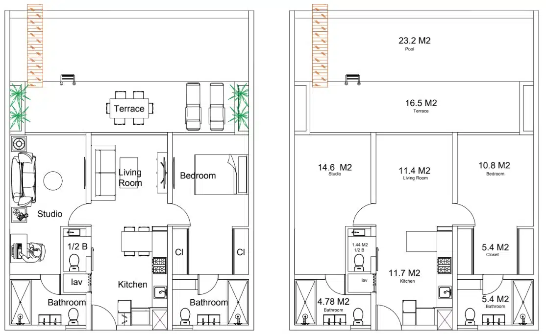 Type A - Apartment