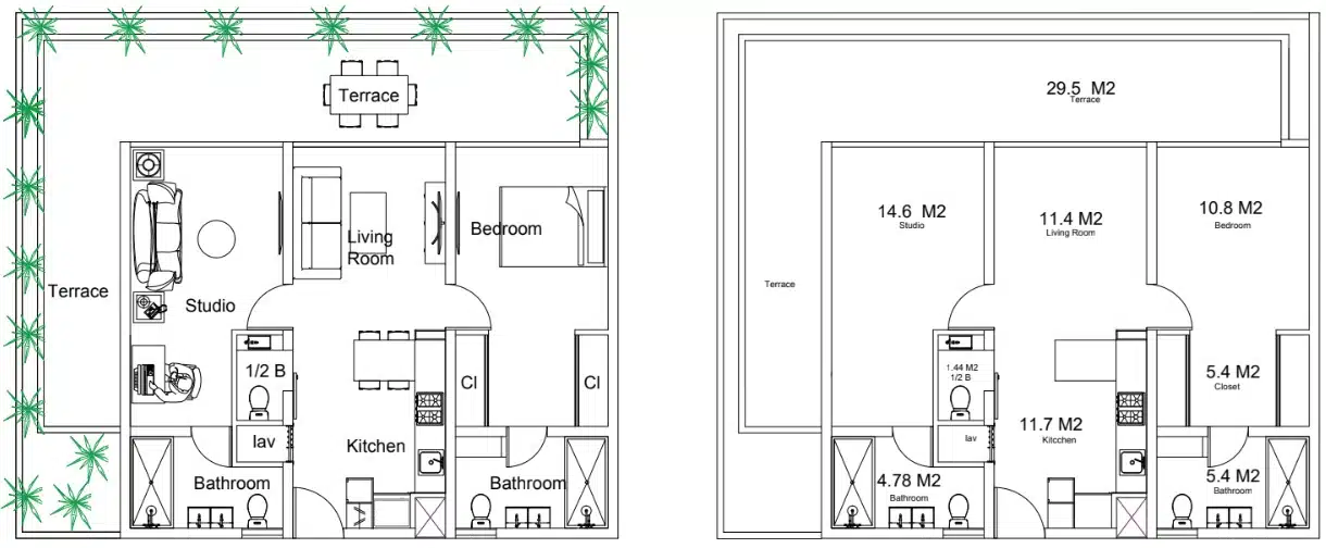 Type B - Apartment