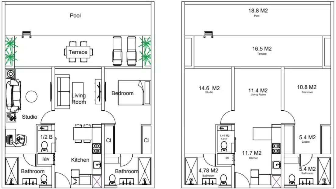 Type C - Apartment