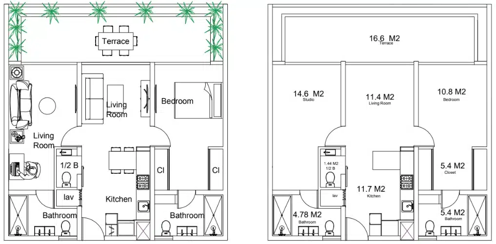 Type D - Apartment